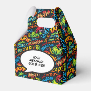 Personalisierter moderner Spaß trendige coole Comi Geschenkschachtel