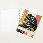 Personalisierter moderner tropischer Boho-Monstera Planer (Anzeige)