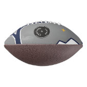 Personalisierter moderner Waldbaum und Stern Football (Gedreht 270)