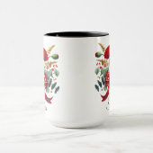 Personalisierter Mohnblumen-Name-Mug-Geschenk Tasse (Zentrum)