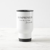 Personalisierter Mompreneur – Individuelles Gesche Reisebecher (Mittel)