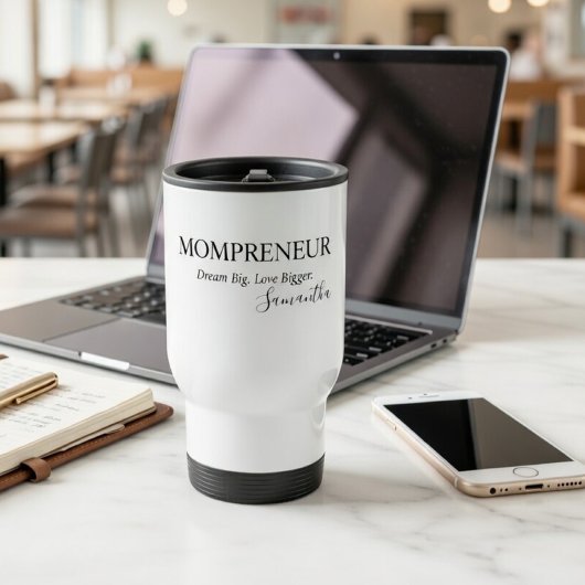 Personalisierter Mompreneur – Individuelles Gesche Reisebecher