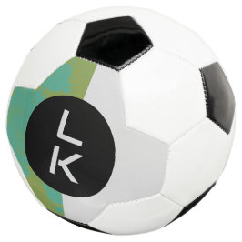 Personalisierter Monogram-Fußballball Fußball