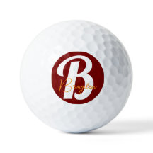 Personalisierter Monogram-Golfball