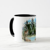 Personalisierter Monogram Letter W Tasse (Vorderseite Links)