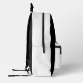 Personalisierter Monogram Name Golf Cart Bedruckter Rucksack (Links)