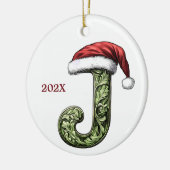 Personalisierter Monogram Weihnachtsschmuck (Links)