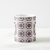 Personalisierter Monogramm-Breeze-Block-Becher Kaffeetasse (Mittel)