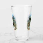 Personalisierter Monogramm-Buchstaben G Glas (Links)