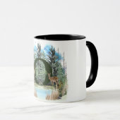 Personalisierter Monogramm-Buchstaben O Tasse (VorderseiteRechts)