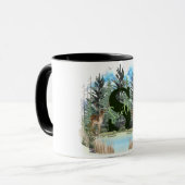 Personalisierter Monogramm-Buchstaben S Tasse (Vorderseite Links)