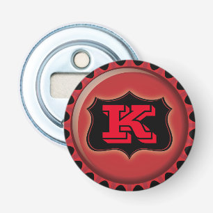 Personalisierter Monogramm-Flaschen-Öffner Flaschenöffner