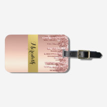 Personalisierter Monogramm-Gepäckträger