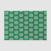 Personalisierter Monogramm-Golf Seidenpapier (Vorderseite)