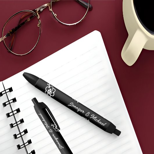 Personalisierter Monogramm-Hochzeitsstift | GASTGE Kugelschreiber