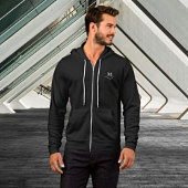 Personalisierter Monogramm-Hoodie mit Retro-Comic Hoodie