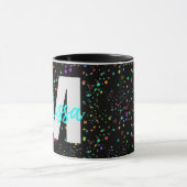 Personalisierter Monogramm-Kaffeebecher Tasse (Zentrum)