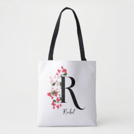 Personalisierter Monogramm Name Totbeutel - Buchst Tasche