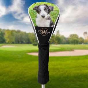 Personalisierter Monogramm Pet Foto Family Hund Golf Headcover