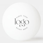 Personalisierter Monogrammname des Logos hinzufüge Tischtennisball (Vorderseite)