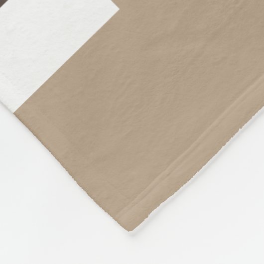 Personalisierter Mops Hund Foto und Ihr Mops Hunde Fleecedecke (Ecke)