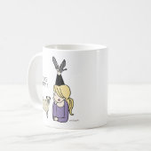 Personalisierter Mops Mama-Kaffee-Tasse Kaffeetasse (Vorderseite Links)