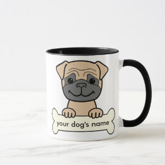 Personalisierter Mops Tasse