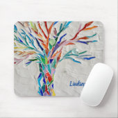 Personalisierter Mosaikbaum Mousepad (Mit Mouse)