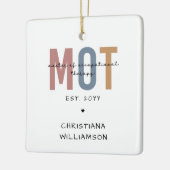 Personalisierter MOT-Master für Arbeitstherapie Keramikornament (Links)