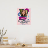 Personalisierter Motivationsdruck Poster (Küche)
