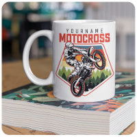 Personalisierter Motocross Racing Dirt Bike Trail