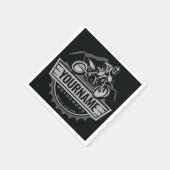 Personalisierter Motocross Rider Dirt Bike Racing Serviette (Ecke)