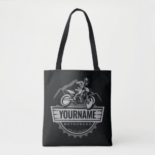 Personalisierter Motocross Rider Dirt Bike Racing Tasche