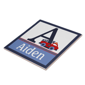Personalisierter Motor/LKW-Letter Name Tile Fliese
