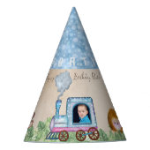 Personalisierter Motor Party Partyhütchen (Vorderseite)