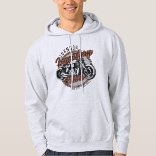 Personalisierter Motorrad Legendenfahrer Biker NAM Hoodie