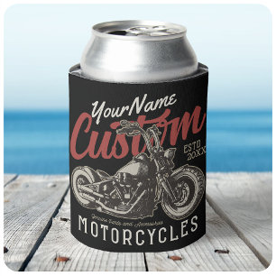 Personalisierter Motorrad-Rebell-Cruiser-Biker-Gar Dosenkühler