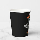 Personalisierter Motorradladen Pappbecher (Rechts)