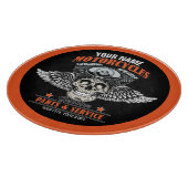 Personalisierter Motorradladen Schneidebrett (Ecke)