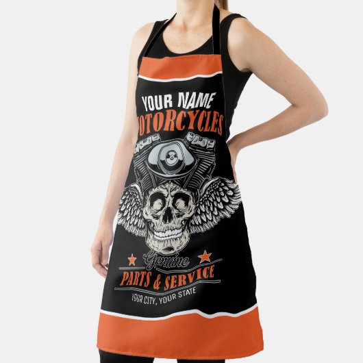 Personalisierter Motorradladen Schürze (InSitu)