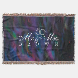 Personalisierter Mr. & Mrs. Decke
