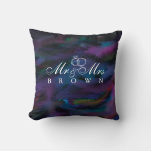 Personalisierter Mr. & Mrs. Kissen