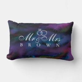 Personalisierter Mr. & Mrs. Lendenkissen