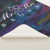 Personalisierter Mr. & Mrs. Sherpadecke (3/4)