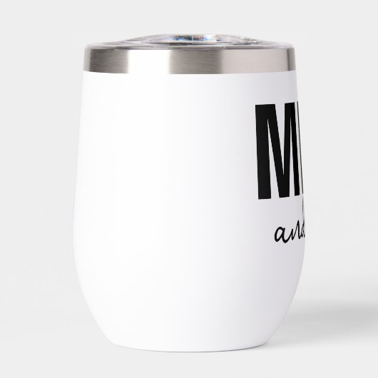 Personalisierter MRS-Name Wedding Newlywed (Vorderseite)