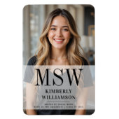 Personalisierter MSW-Master für Sozialarbeit Absch Magnet (Vertikal)