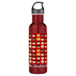 Personalisierter multikultureller trinkflasche