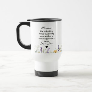 Personalisierter Mummi-Garten Benutzerdefinierte Reisebecher