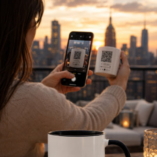 Personalisierter Musik-Link-Becher für Paare Tasse