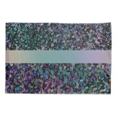 Personalisierter Musiknote-Kissenbezug Kissenbezug (Rückseite)